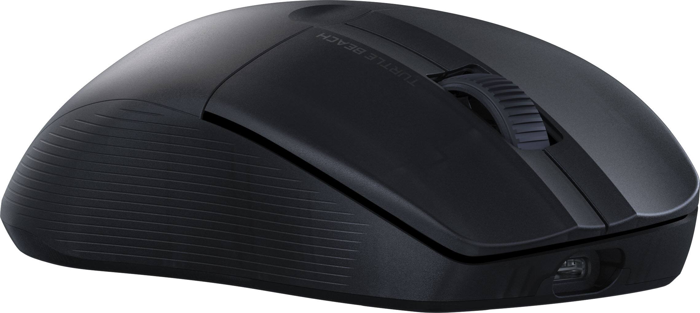 Alt View 14. Turtle Beach - Pure Air Ultra-Light Wireless Ergonomic RGB Gaming Mouse with 26K DPI Optical Sensor & 125 hour Battery - Black.