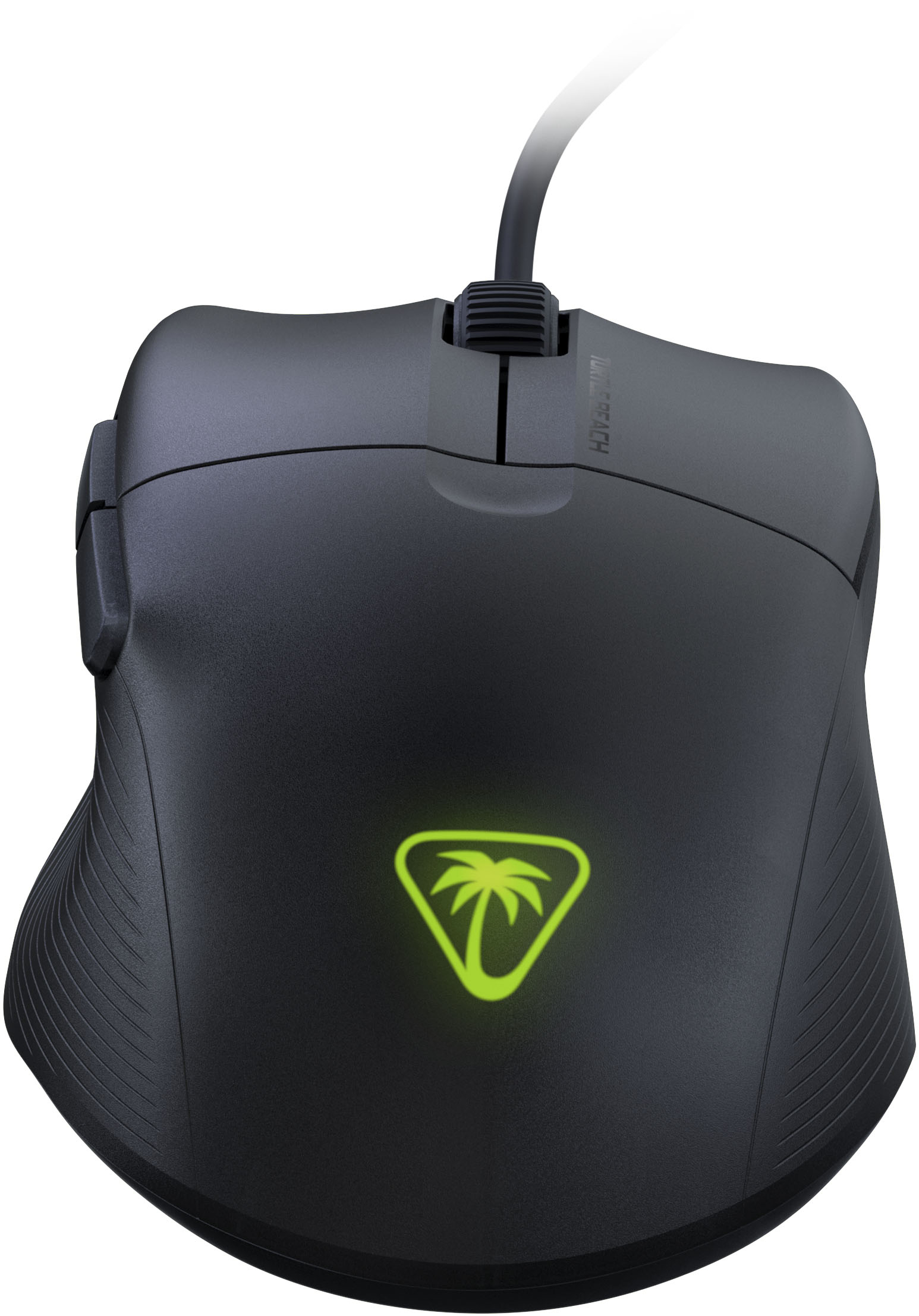 Back View: Turtle Beach - Pure SEL Ultra-Light Wired Ergonomic RGB Gaming Mouse with 8K DPI Optical Sensor & Mechanical Switches - Black