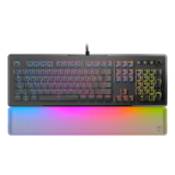 Turtle Beach - Vulcan II Max Full-size Wired Mechanical TITAN Switch Gaming Keyboard with RGB lighting and palm rest for PC - Black