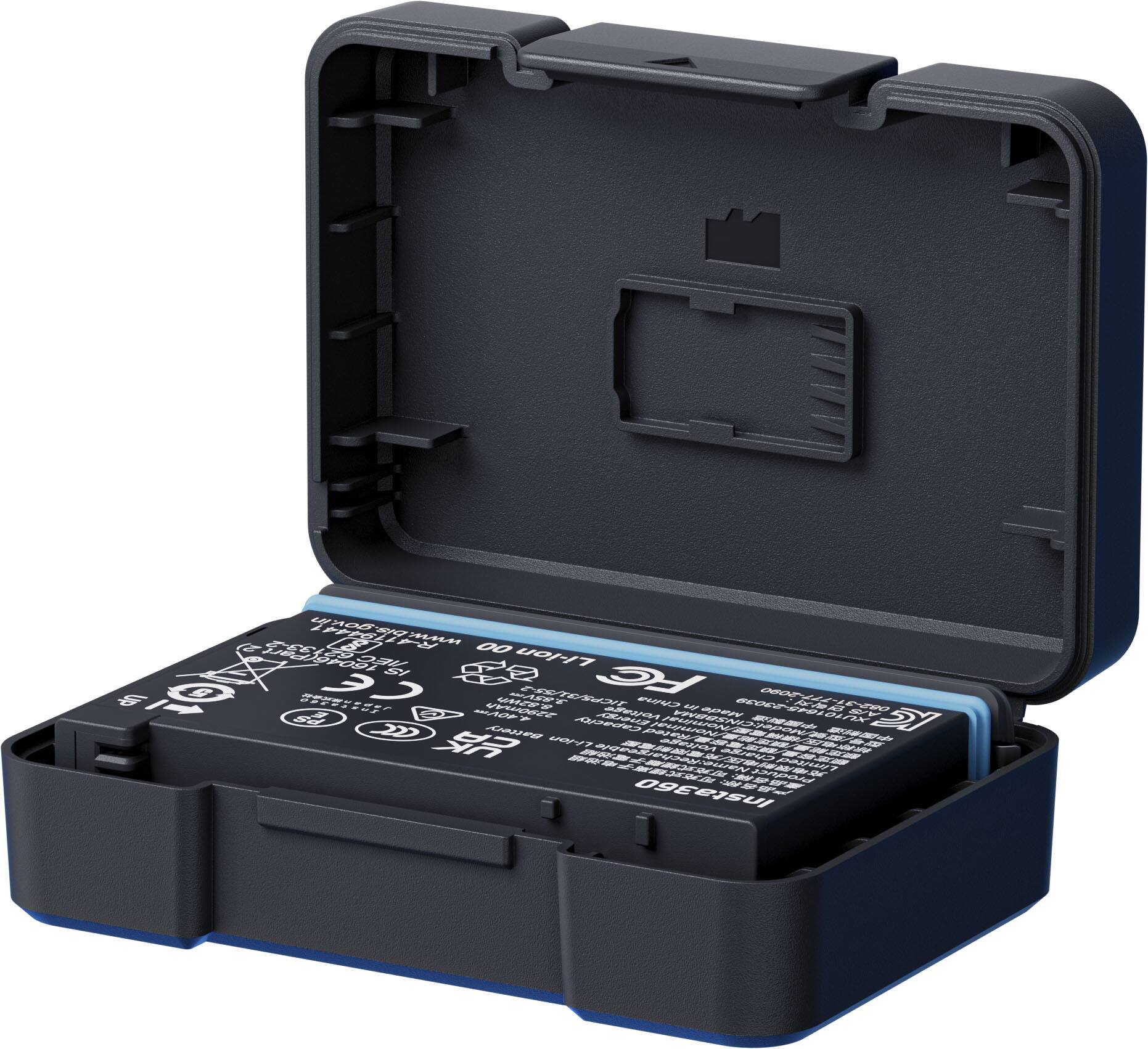 Alt View 12. Insta360 - Rechargeable Lithium Polymer Battery for X4 Action Camera - Black.