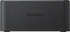 Front. Insta360 - X4 Fast Charge Hub Battery Charger - Black.