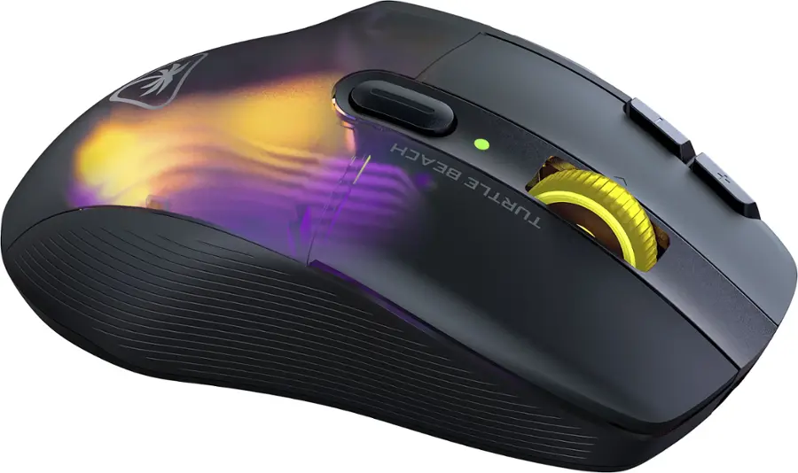 Alt View 16. Turtle Beach - Kone XP Air Wireless Optical Gaming Mouse with Charging Dock and AIMO RGB Lighting - Black.