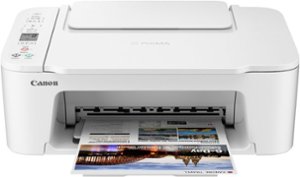 Canon - PIXMA TS3720 Wireless All-In-One Inkjet Printer - White - Front_Zoom