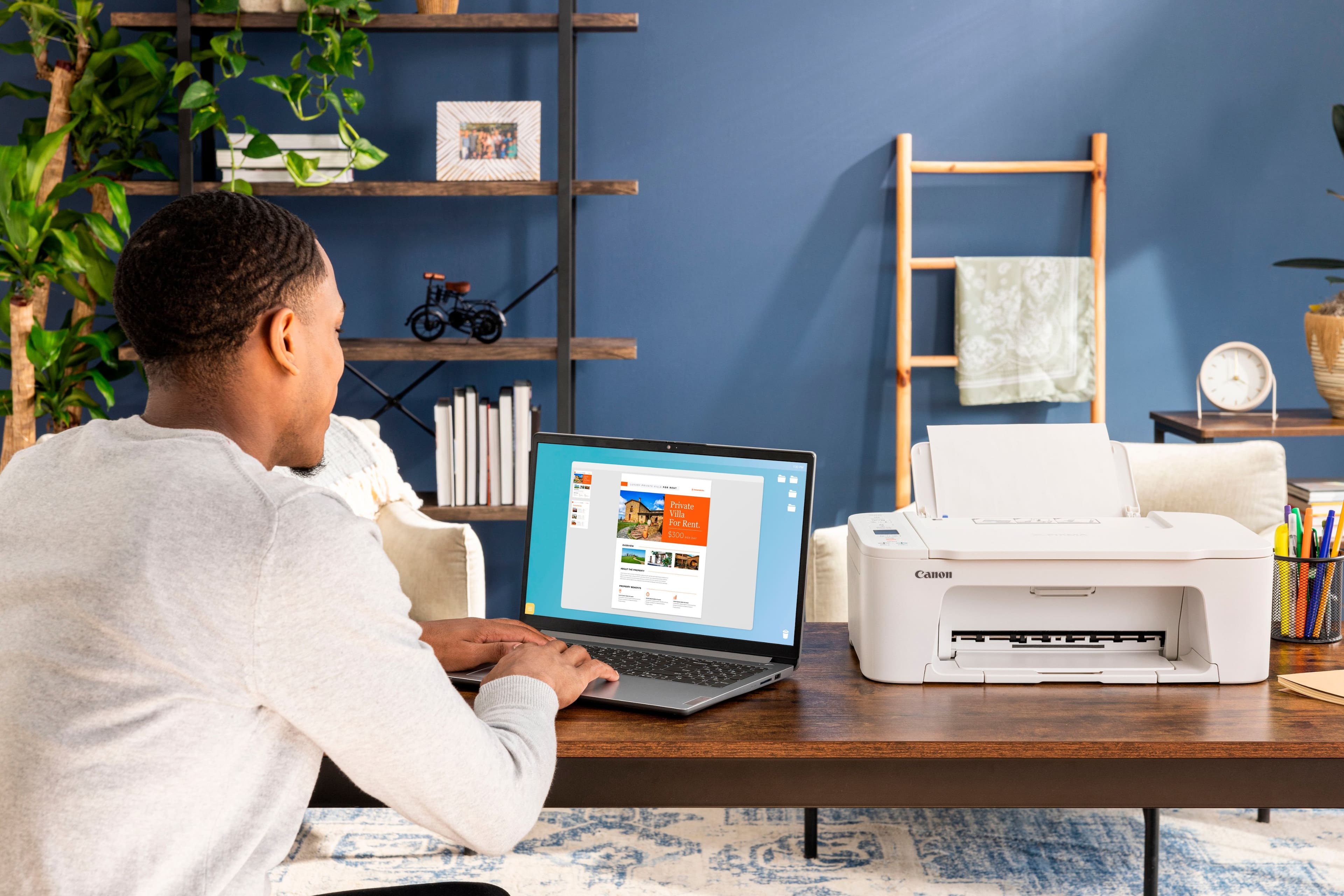 Alt View 11. Canon - PIXMA TS3720 Wireless All-In-One Inkjet Printer - White.