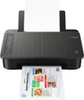 Front. Canon - PIXMA TS302a Wireless Inkjet Printer - Black.
