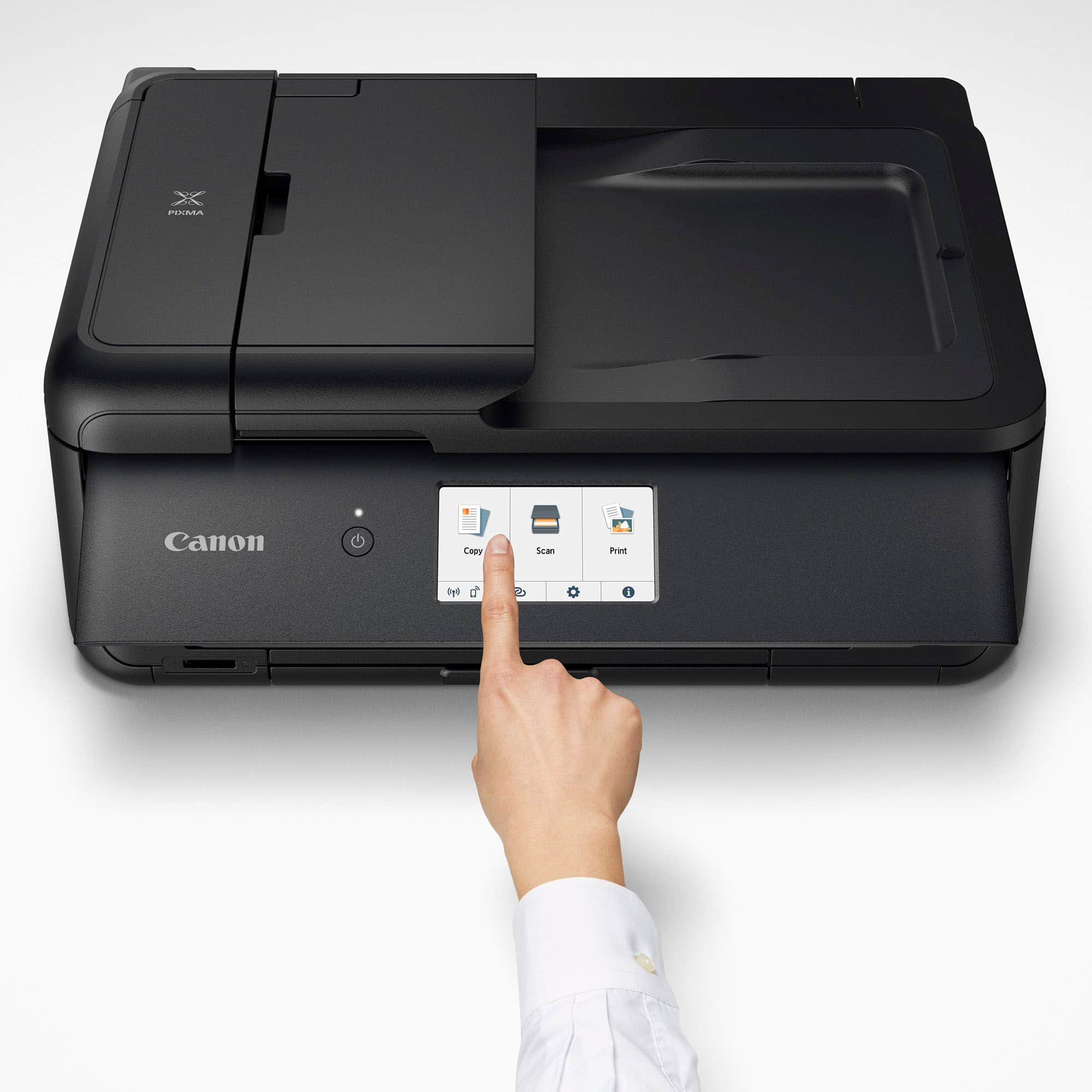 Alt View 11. Canon - PIXMA TS9520a Wireless All-In-One Inkjet Printer - Black.