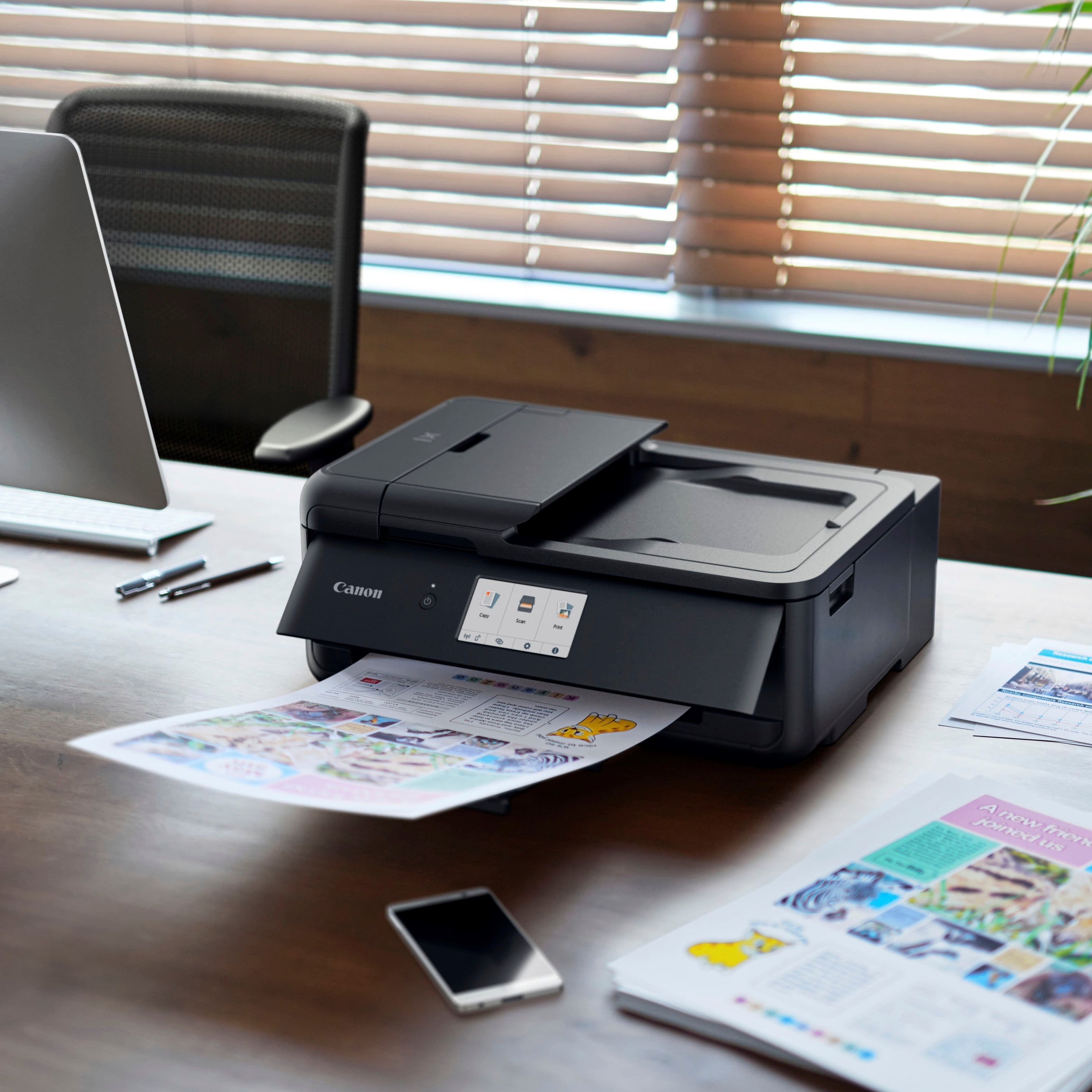 Alt View 12. Canon - PIXMA TS9520a Wireless All-In-One Inkjet Printer - Black.