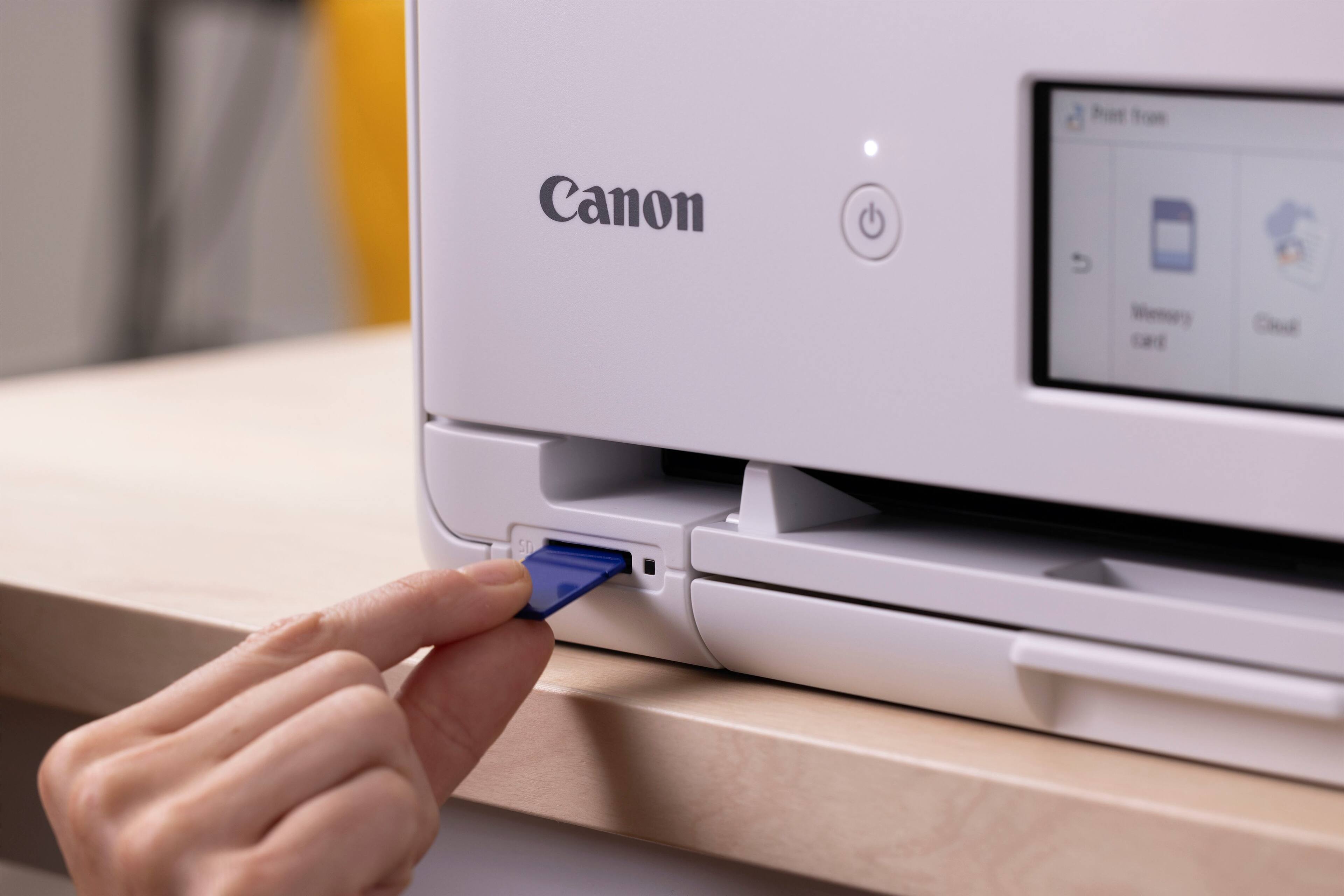 Alt View 20. Canon - PIXMA TS9521Ca Wireless All-In-One Inkjet Printer - White.