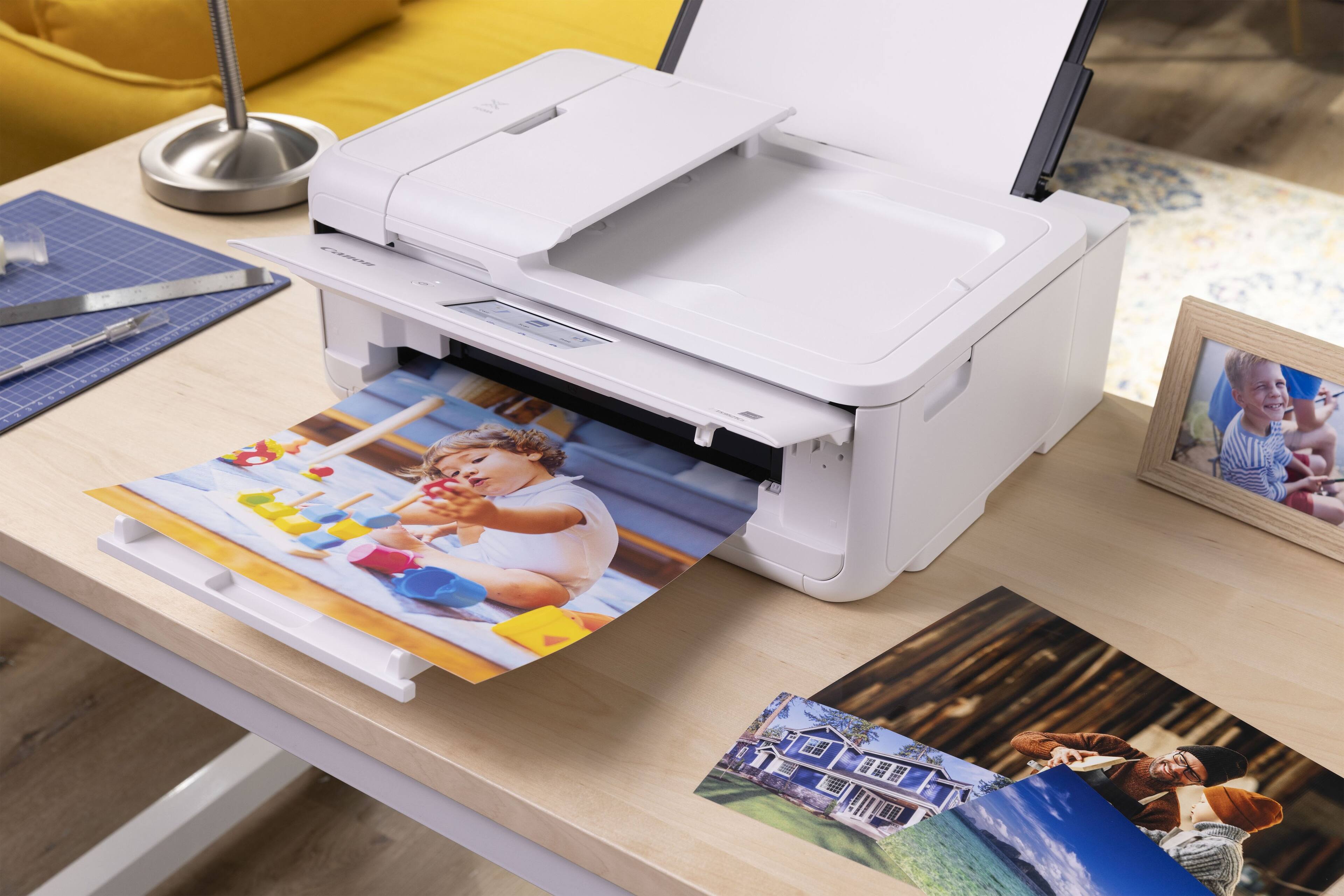 Alt View 23. Canon - PIXMA TS9521Ca Wireless All-In-One Inkjet Printer - White.