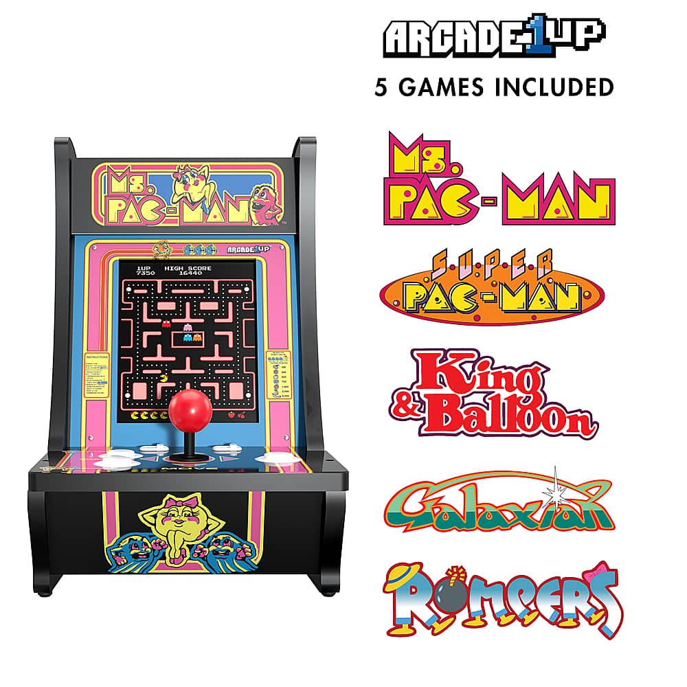 Best Buy: Arcade1Up Ms. PacMan Countercade Arcade Game Multi MSP-C-10179