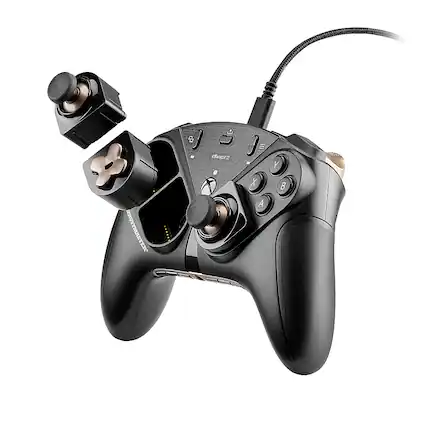 Front. Thrustmaster - ESWAP X 2 Pro Controller for Xbox One, Xbox X|S, PC - Black.