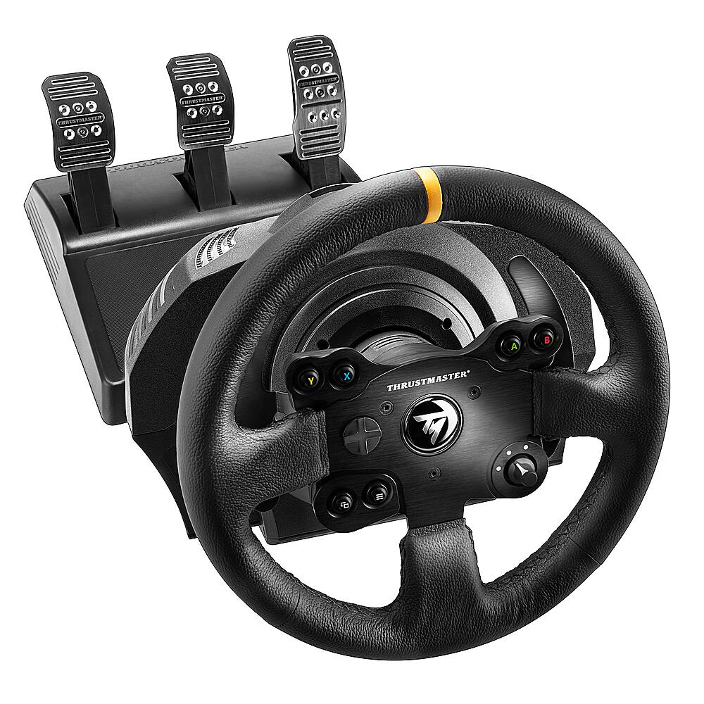 Front. Thrustmaster - TX Racing Wheel Leather Edition.
