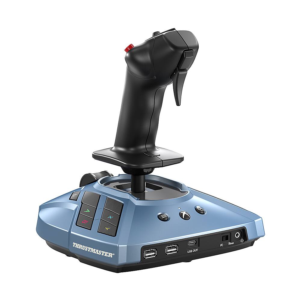 Alt View 12. Thrustmaster - TCA Captain Pack X Airbus Edition Sidestick and Throttle Quadrant for Xbox X|S, PC - Blue.