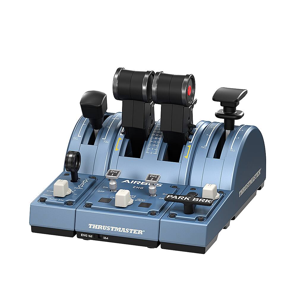 Alt View 13. Thrustmaster - TCA Captain Pack X Airbus Edition Sidestick and Throttle Quadrant for Xbox X|S, PC - Blue.