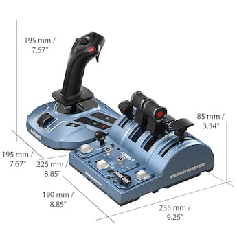 Thrustmaster TCA Captain Pack X Airbus Edition Sidestick and Thrustmaster TCA Captain Pack X Airbus Edition Sidestick and