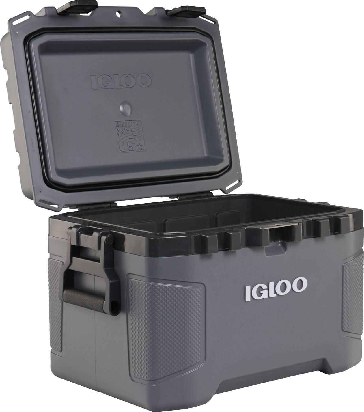 Angle. Igloo - 50 QT Trailmate Cooler - Carbonite.