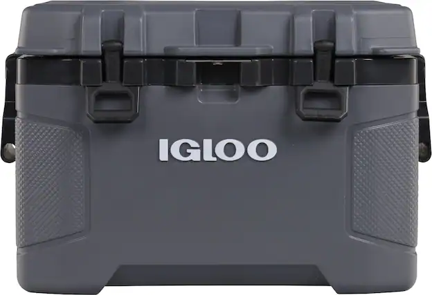 Front. Igloo - 50 QT Trailmate Cooler - Carbonite.