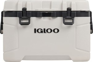 Igloo - 52 QT Trailmate Cooler RLR - Bone/Grey - Front_Zoom