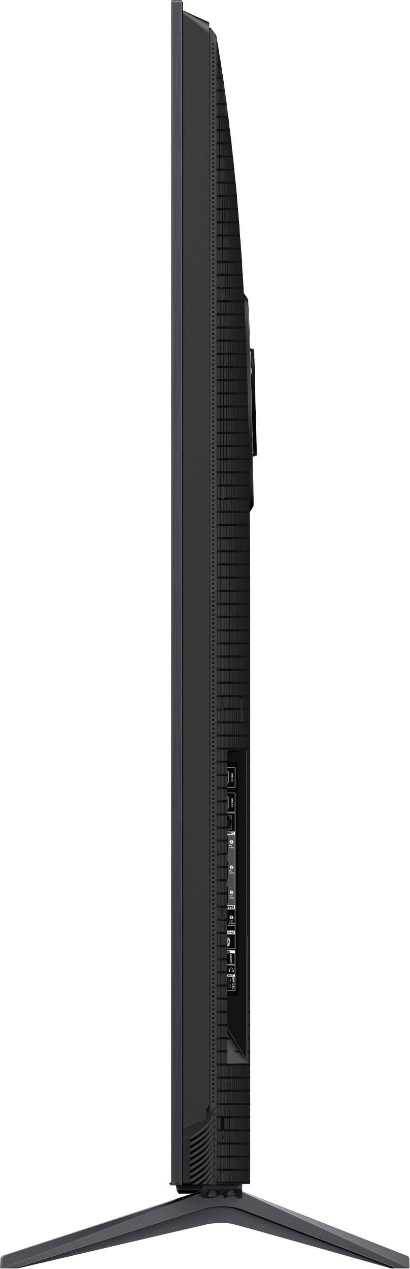 Alt View 3. TCL - 85" Q7 Q-Class 4K UHD HDR QLED Smart TV with Google TV (2024) - Black.