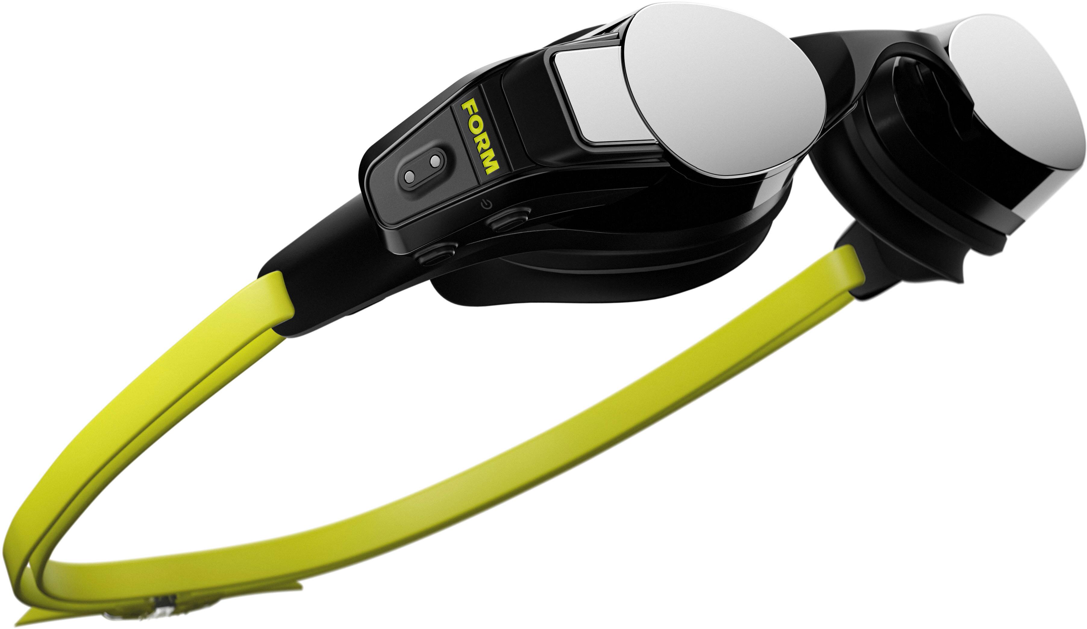 Alt View 2. FORM - Smart Swim 2 Goggles - black.