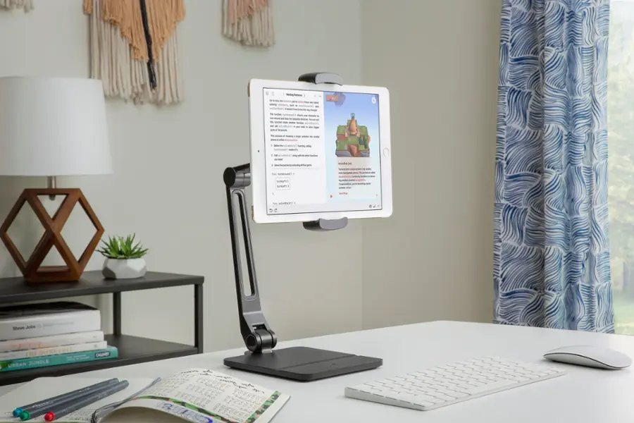 Alt View 17. Twelve South - HoverBar Duo with Quickswitch Tab for Apple iPad or iPhone - Black.