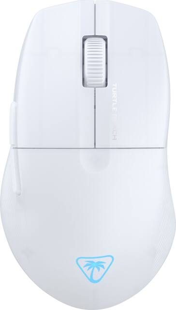 Turtle Beach - Pure Air Ultra-Light Wireless Ergonomic RGB Gaming Mouse with 26K DPI Optical Sensor & 125 hour Battery - Wireless - White