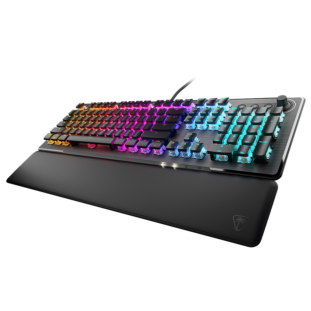 Alt View 15. Turtle Beach - Vulcan II Full-size Wired Mechanical TITAN II Switch Gaming Keyboard with RGB Illuminated Keys - Black.