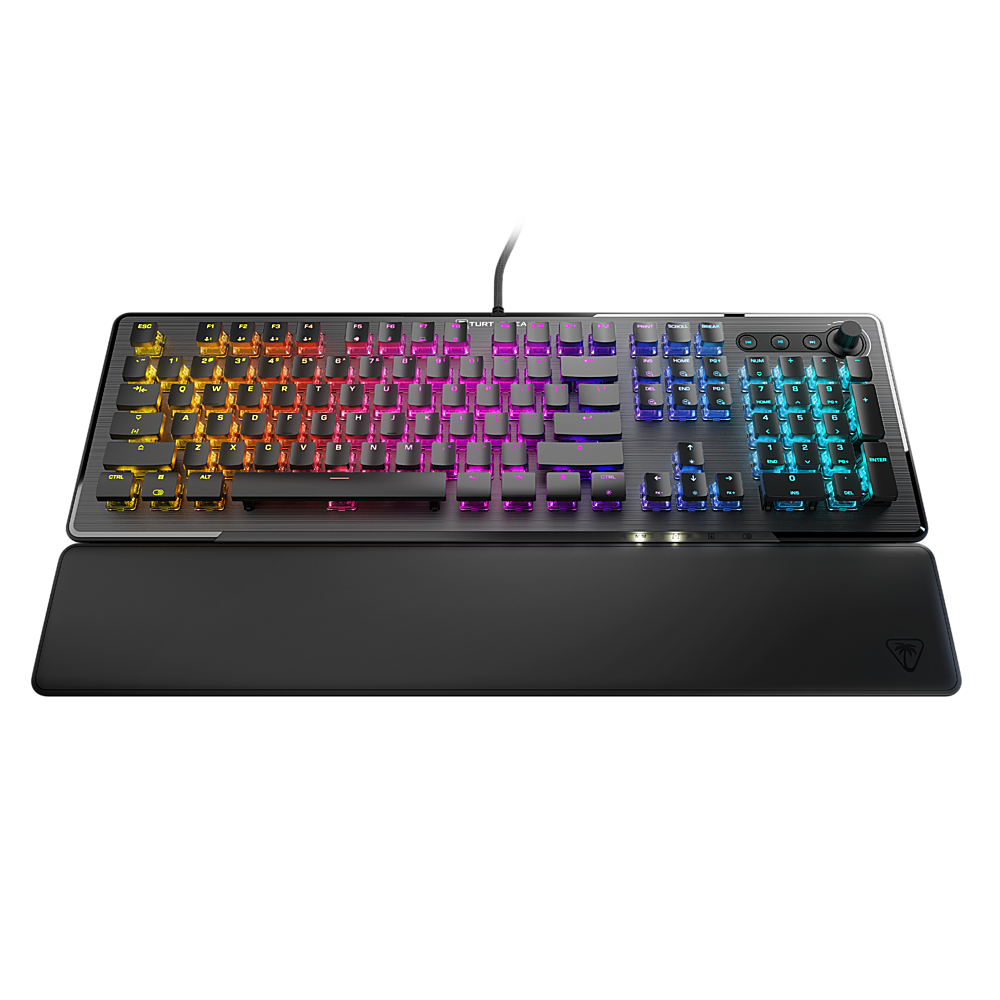 Alt View 11. Turtle Beach - Vulcan II Full-size Wired Mechanical TITAN II Switch Gaming Keyboard with RGB Illuminated Keys - Black.