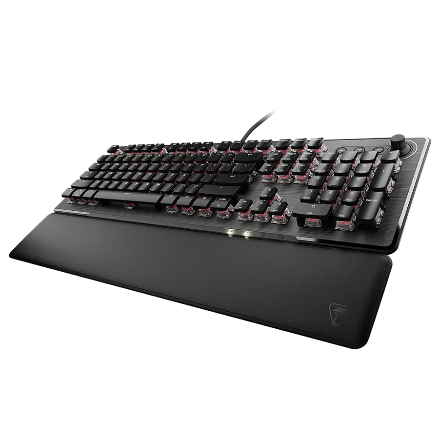 Alt View 12. Turtle Beach - Vulcan II Full-size Wired Mechanical TITAN II Switch Gaming Keyboard with RGB Illuminated Keys - Black.
