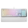 Front. Turtle Beach - Vulcan II Full-size Wired Mechanical TITAN II Switch Gaming Keyboard with RGB Illuminated Keys - White.