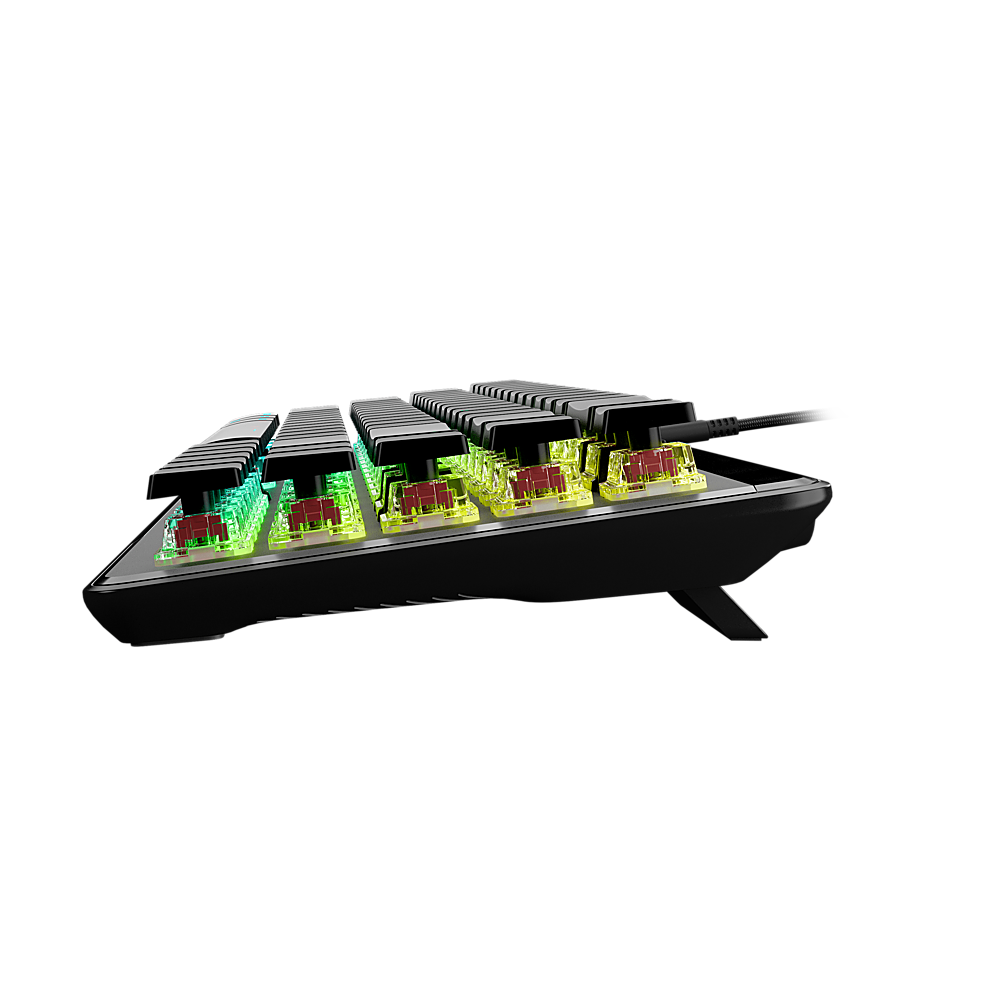 Alt View 14. Turtle Beach - Vulcan II Mini Air 65% Wireless Optical Mechanical Gaming Keyboard with Customizable RGB Illumination - Black.