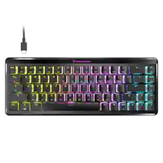 Front. Turtle Beach - Vulcan II Mini Air 65% Wireless Optical Mechanical Gaming Keyboard with Customizable RGB Illumination - Black.