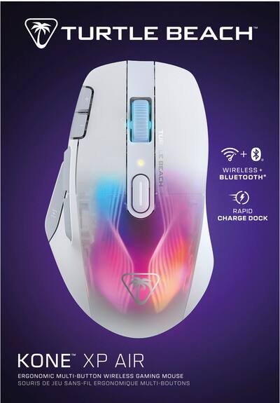 Turtle Beach Kone XP Air Wireless Optical Gaming Mouse with