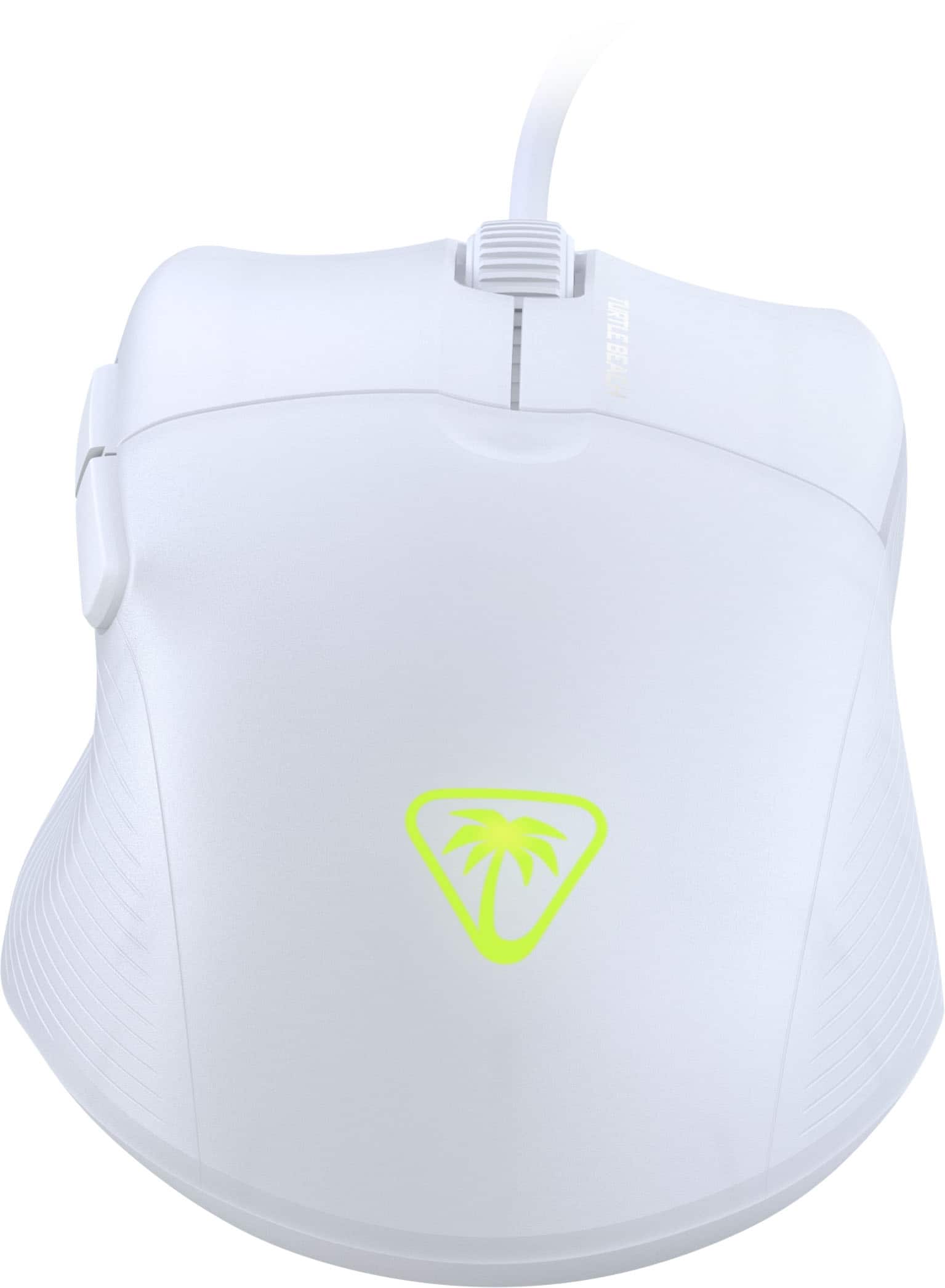 Back. Turtle Beach - Pure SEL Ultra-Light Wired Ergonomic RGB Gaming Mouse with 8K DPI Optical Sensor & Mechanical Switches - White.