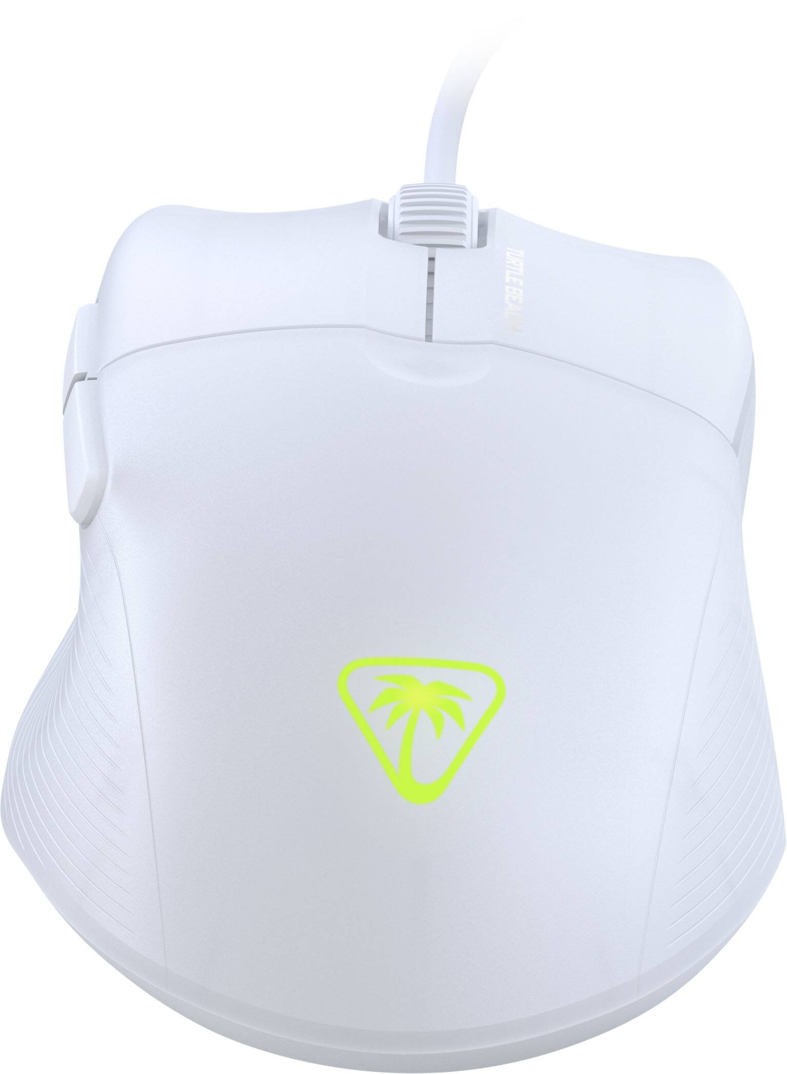 Back. Turtle Beach - Pure SEL Ultra-Light Wired Ergonomic RGB Gaming Mouse with 8K DPI Optical Sensor & Mechanical Switches - White.