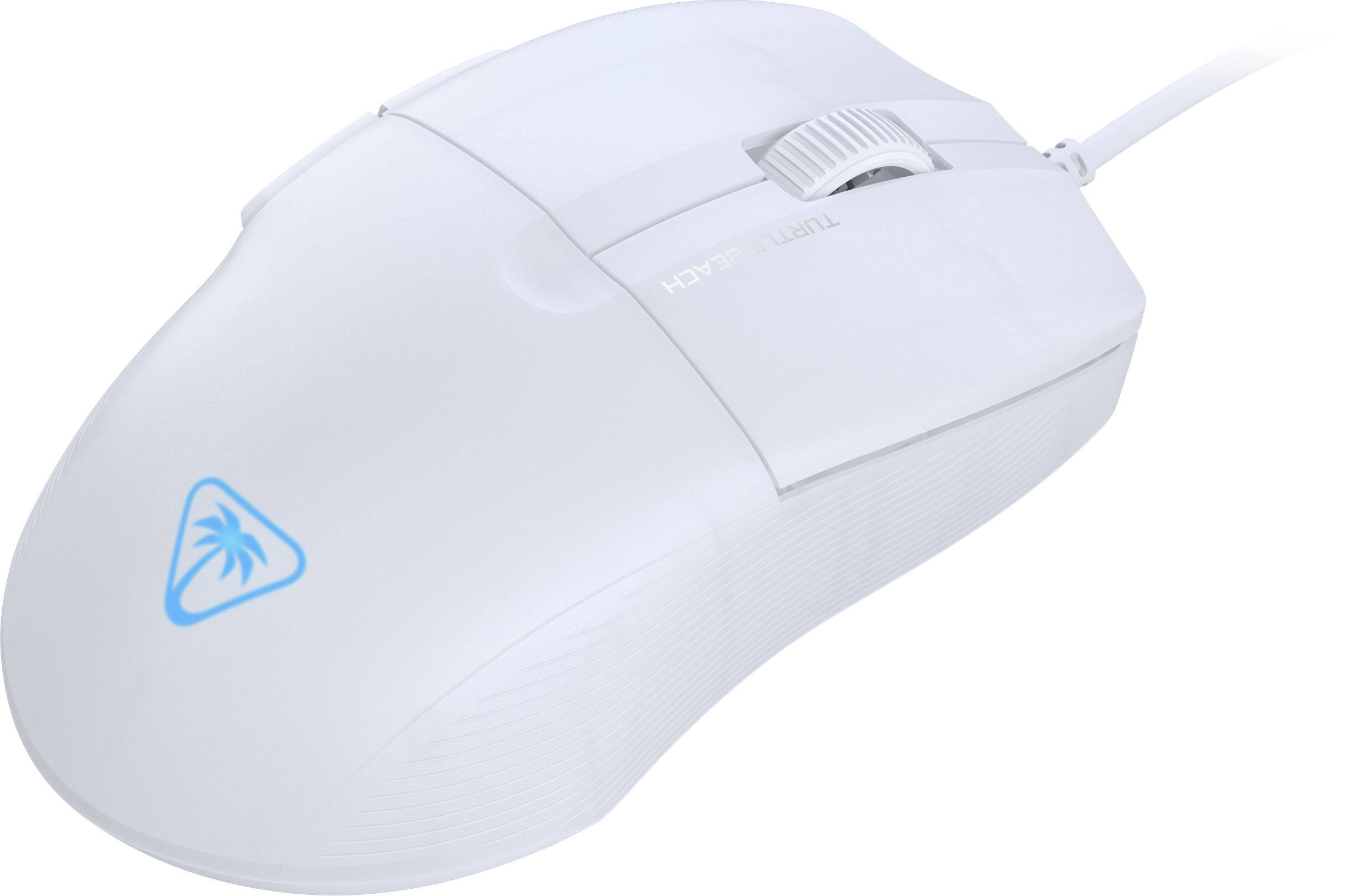 Alt View 11. Turtle Beach - Pure SEL Ultra-Light Wired Ergonomic RGB Gaming Mouse with 8K DPI Optical Sensor & Mechanical Switches - White.