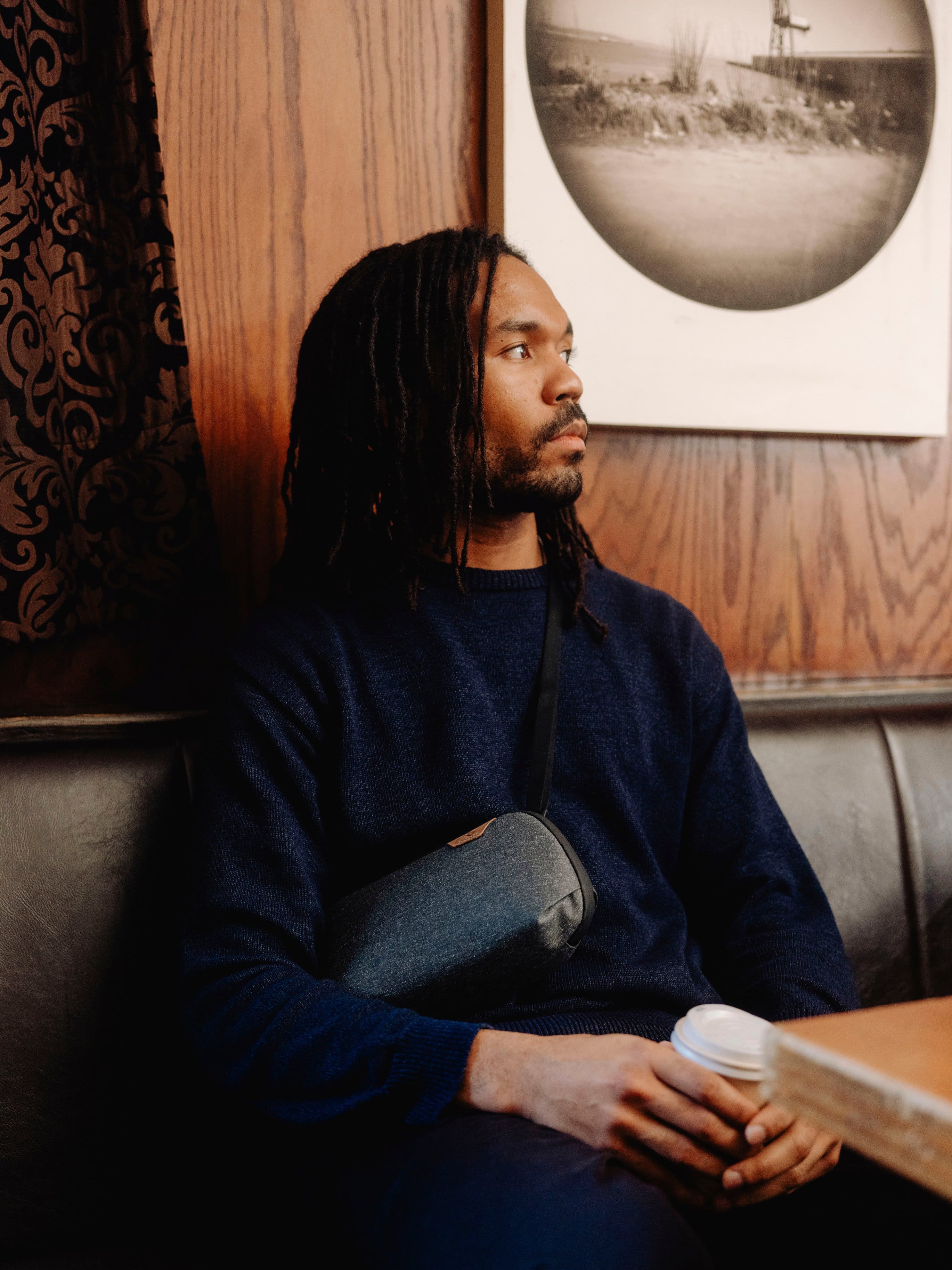 Alt View 21. Peak Design - Tech Pouch Small - Black.