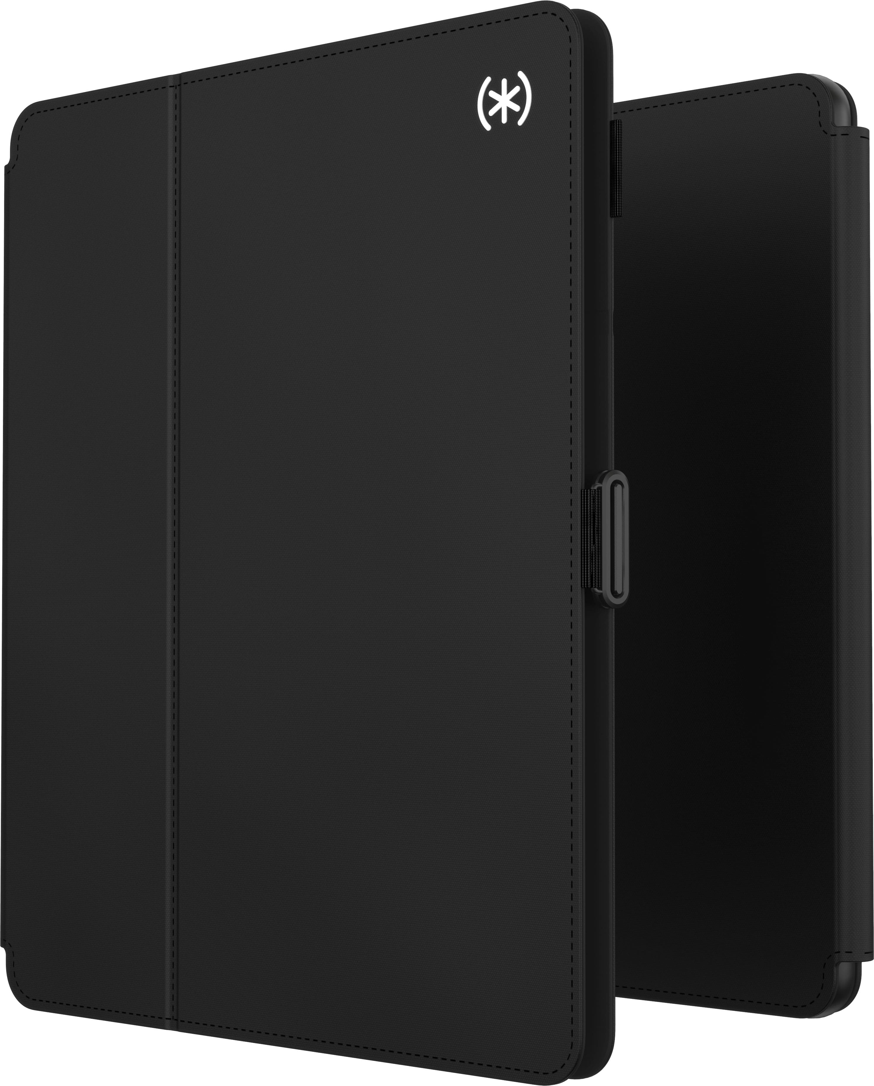 Angle. Speck - Balance Folio Case for Apple iPad Pro 13" (Latest Model/M4 chip) - Black/White.