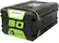 Left. Greenworks - Refurbished 80V 730 CFM 170 MPH Cordless Handheld Blower (1 x 2.5 Ah Battery and Charger included) - Green.