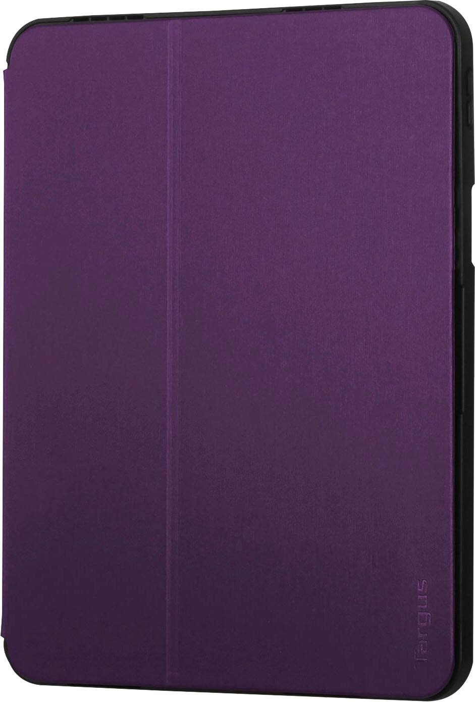 Angle. Targus - Click-In Rotating Case for 10.9" iPad 10th gen. - Purple.