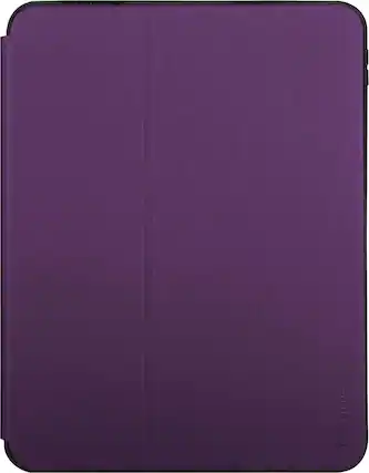 Front. Targus - Click-In Rotating Case for 10.9" iPad 10th gen. - Purple.