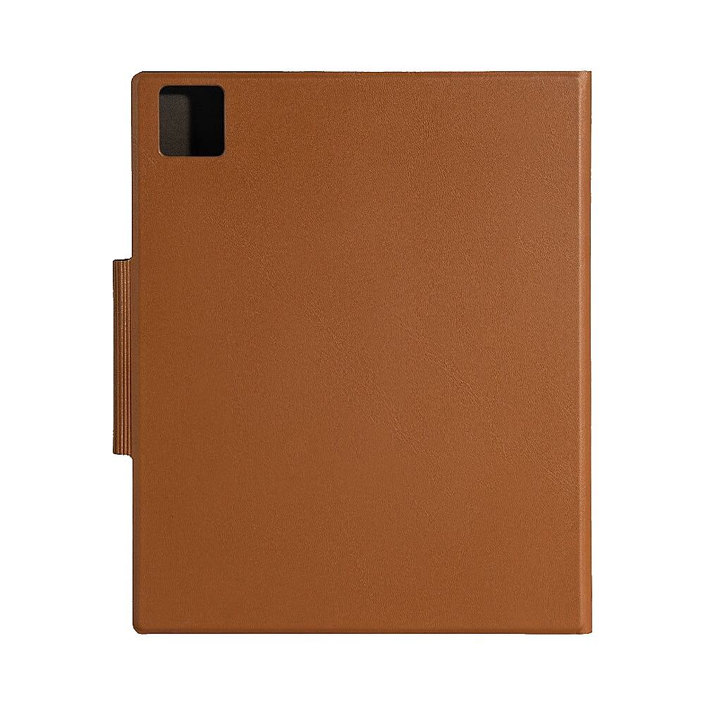 Angle. BOOX - 10.3" Tab Ultra C Pro E-Paper Tablet Magnetic Cover Case - Brown.