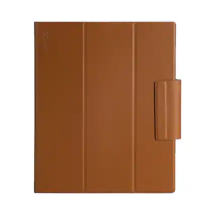 Front. BOOX - 10.3" Tab Ultra C Pro E-Paper Tablet Magnetic Cover Case - Brown.