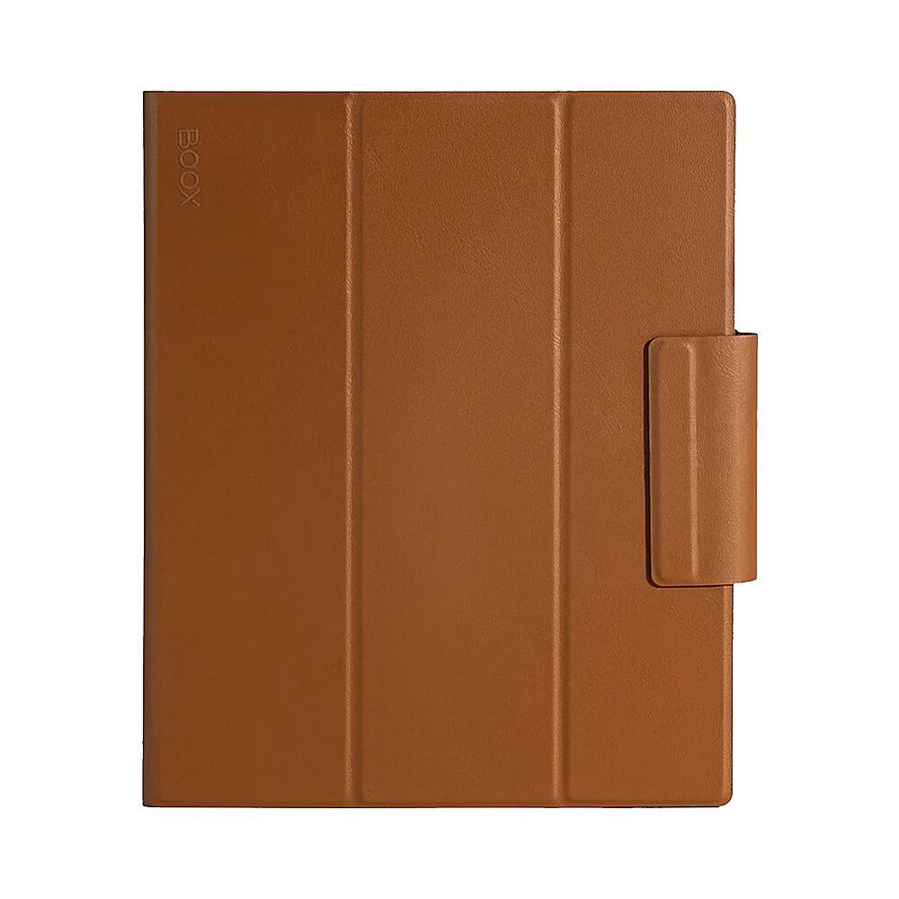 Front. BOOX - 10.3" Tab Ultra C Pro E-Paper Tablet Magnetic Cover Case - Brown.