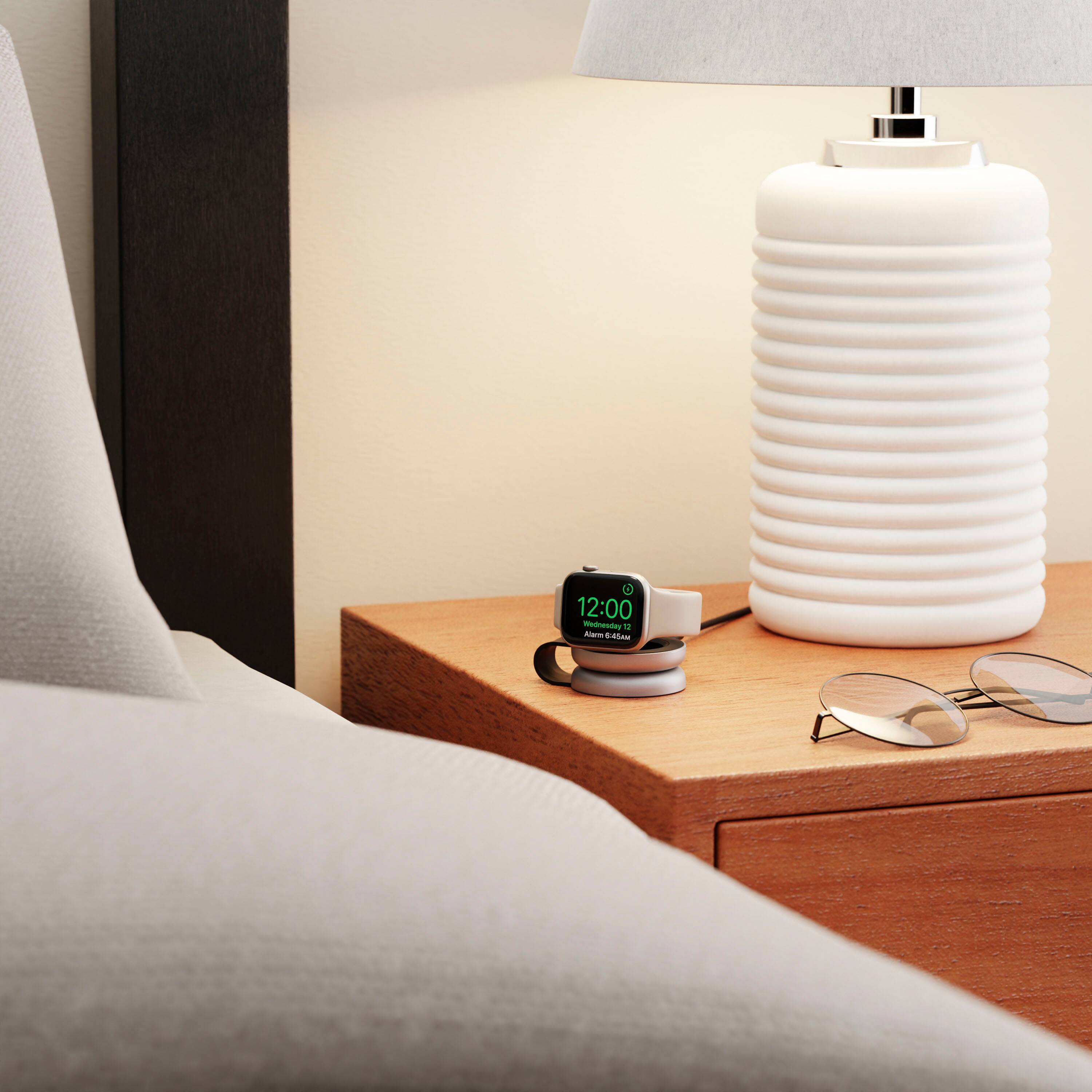 Alt View 18. Twelve South - ButterFly Premium 2-in-1 Travel Charger with MagSafe - Silver.