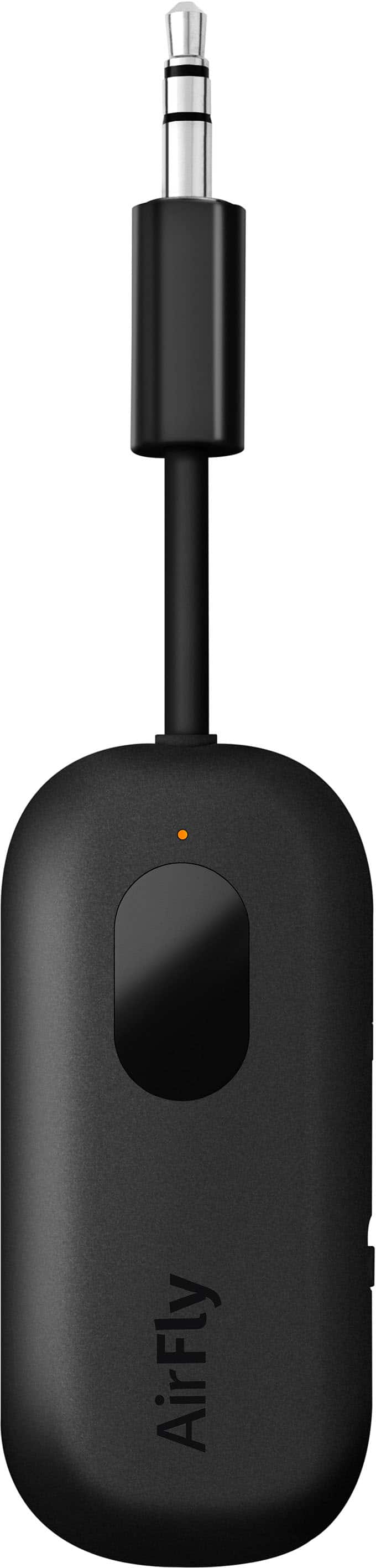 Twelve South - AirFly Pro Portable Bluetooth Audio Receiver - Black - Front_Zoom