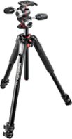 Manfrotto - MK055XPRO3-3W Aluminum Tripod with 3-Way Pan/Tilt Head - Angle_Zoom
