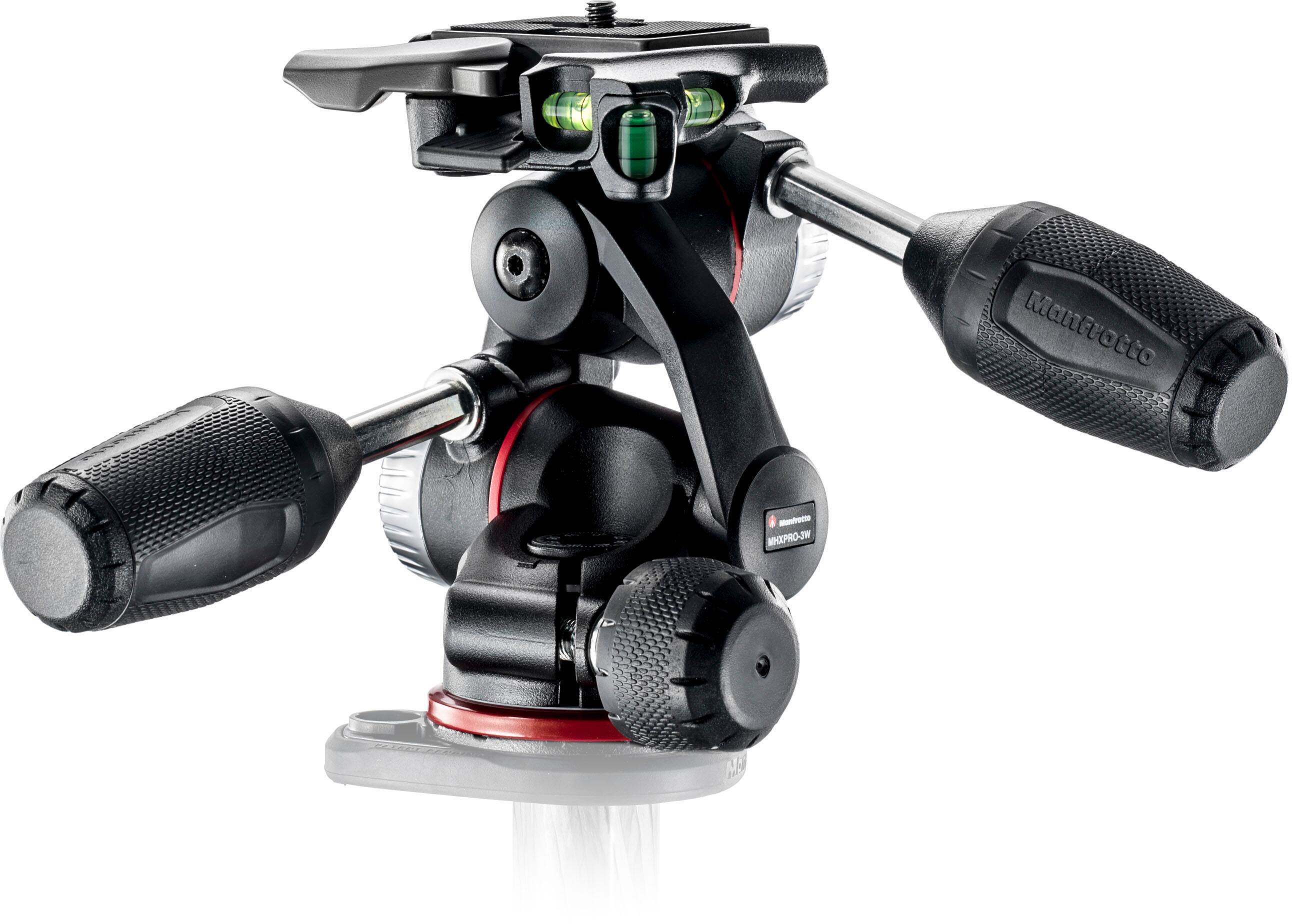 Alt View 14. Manfrotto - MK055XPRO3-3W Aluminum Tripod with 3-Way Pan/Tilt Head.