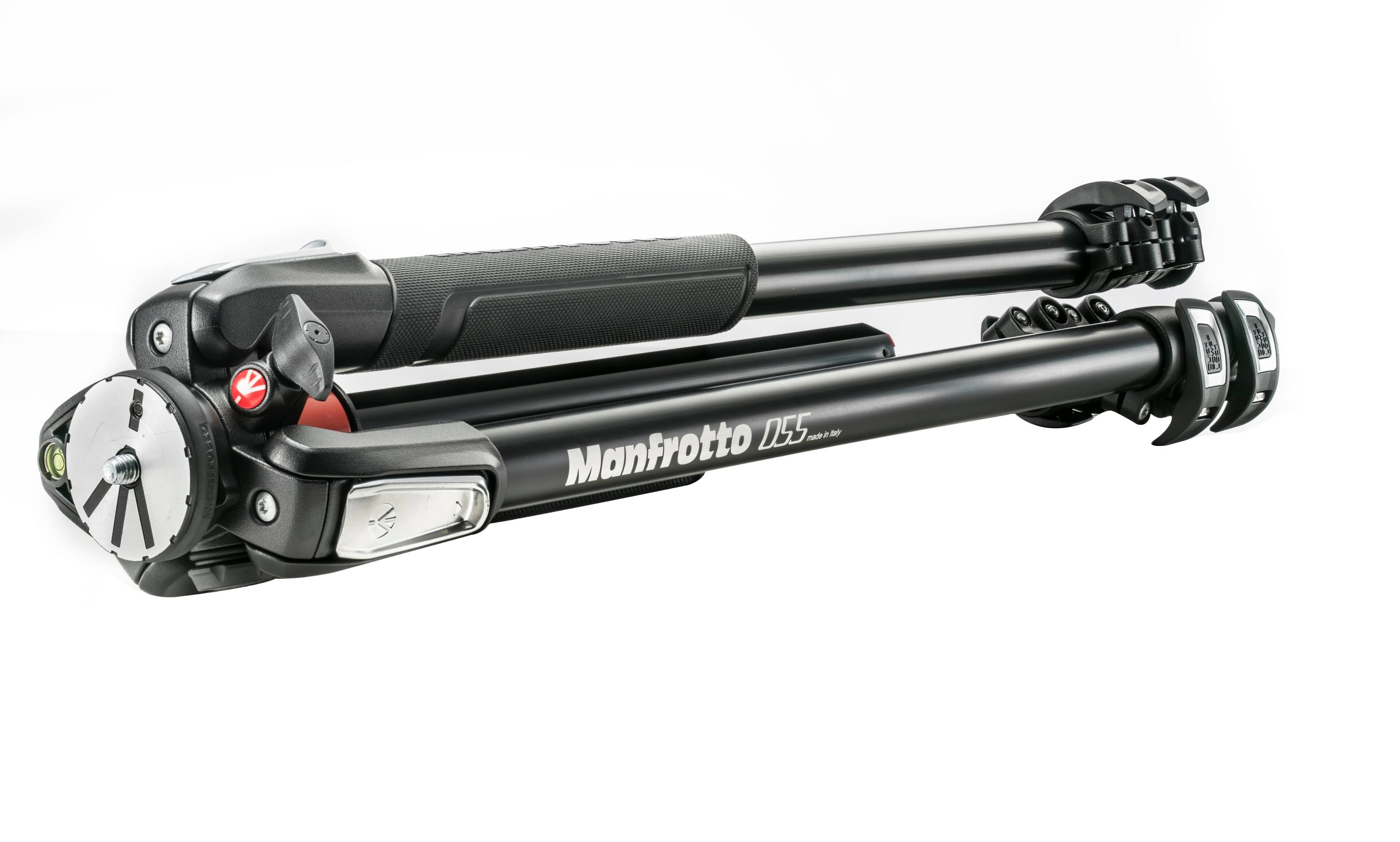 Alt View 20. Manfrotto - MK055XPRO3-3W Aluminum Tripod with 3-Way Pan/Tilt Head.