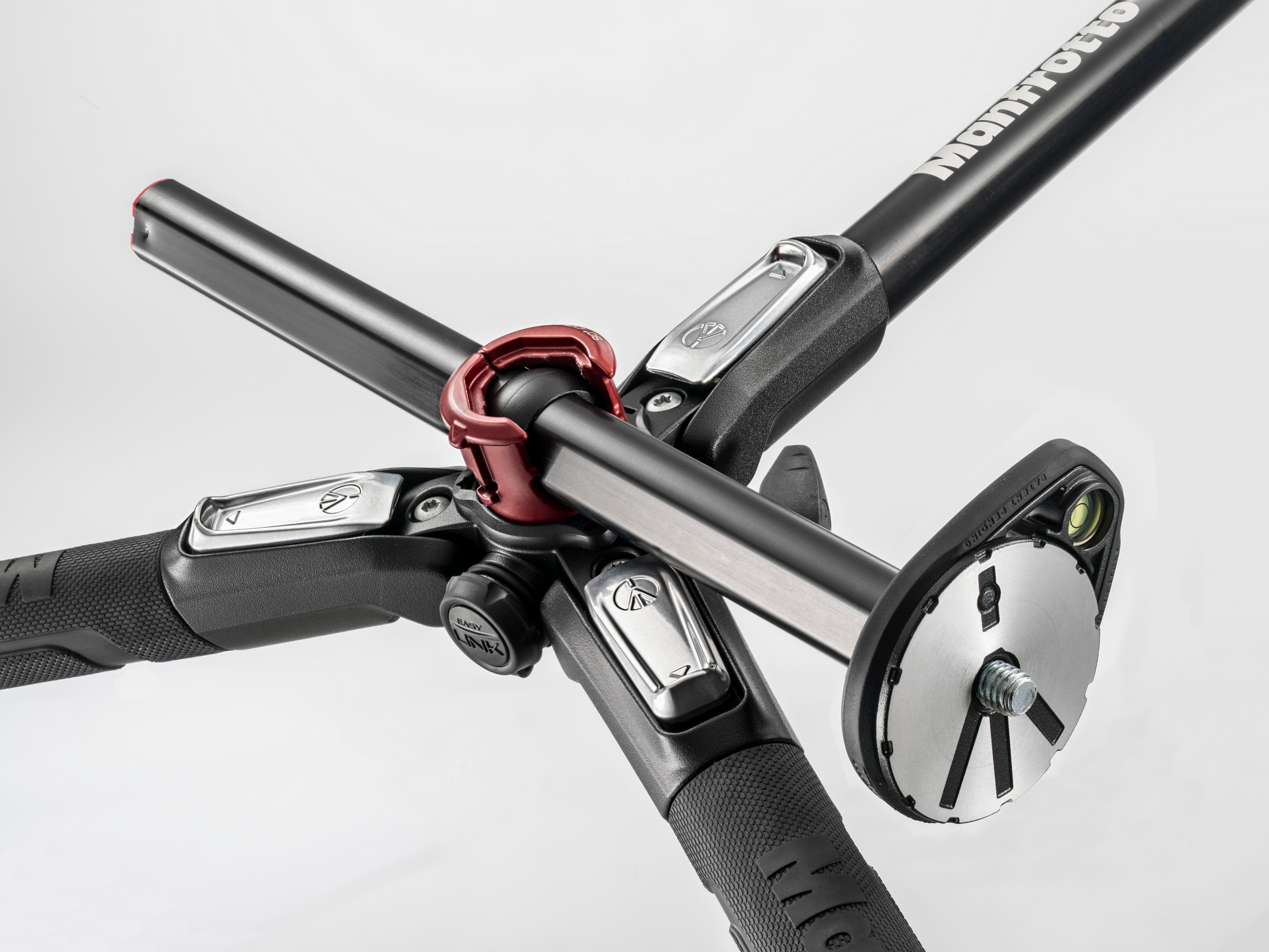 Alt View 22. Manfrotto - MK055XPRO3-3W Aluminum Tripod with 3-Way Pan/Tilt Head.